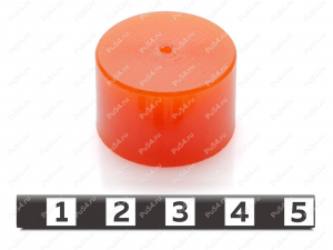 Сальник уплотнительный D 25 x d 2,2 x H 16, Código de product 33-01-1341, Poliuretano, PU54/M72/оранжевый, Imagen №1