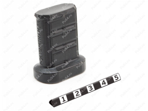 Inserto de pata de silla, Código de product 75-00-001, Poliuretano, PU54/M71/negro, Imagen №1