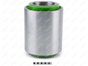 Suspensión silent block camión grúa KATO NK-750 64*111*147, Código de product 31-06-065, Poliuretano, PU54/M80/зеленый, Imagen №1
