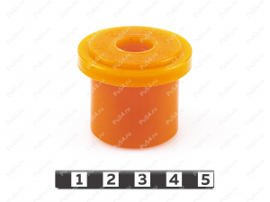 Spring bushing, front suspension., Código de product 9-10-348, Poliuretano, PU54i/K72/темно-оранжевый, Imagen №1