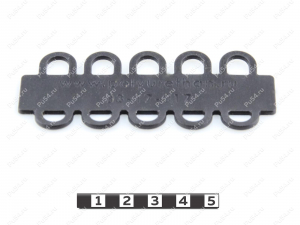 Bandolera para cartuchos estriados (cartuchera), Código de product 33-17-017, Poliuretano, PU54/M71/negro, Imagen №5