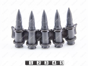 Bandolera para cartuchos estriados (cartuchera), Código de product 33-17-017, Poliuretano, PU54/M71/negro, Imagen №3