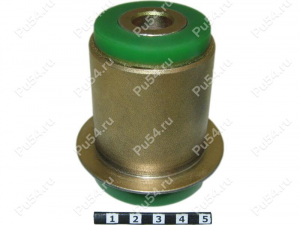 Lower front control arm rear silent block, press-fitted, Código de product 3-06-4811, Poliuretano, Imagen №1