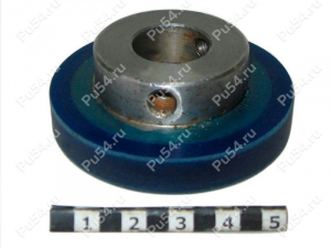 Draw-out roller, Código de product 333-01-761, Poliuretano, PU54/K87/púrpura, Imagen №1