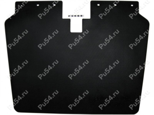 Guardabarros trasero para moto de nieve, 400mm, Código de product 50-19-016, Poliuretano, PU54/M80/negro, Imagen №1