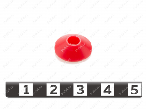 Втулка наливателя D 15,5 x d 5 x H 4,5, Código de product 33-01-1449, Poliuretano, PU54/K65/красный, Imagen №1