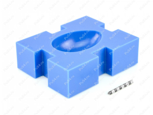 Полуформа нижняя, Código de product 33-01-1270, Poliuretano, PU54/M87/синий, Imagen №1