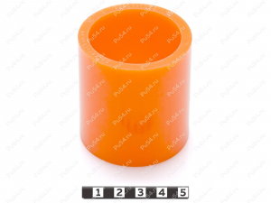 Втулка D 55 x d 45 x H 60, Código de product 33-01-1163Z, Poliuretano, PU54/M72/оранжевый, Imagen №1
