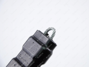 Empuñadura central para motos de nieve (núcleo de acero, sin abrazaderas), Código de product 33-00-8001, Poliuretano, PU54/M71/naranja, Imagen №3