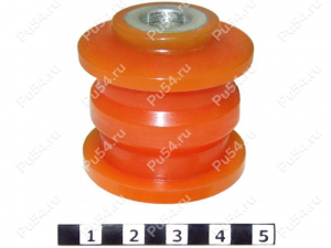 Hub silent block, rear suspension (upper and lower) without external fittings, Código de product 3-06-694M, Poliuretano, Imagen №1