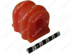 Stabilizer bushing, rear suspension, ID=14/13 mm, Código de product 12-01-3318, Poliuretano, Imagen №1