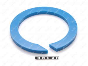 Кольцо D 160 x d 120 x H 10, Código de product 33-01-1510, Poliuretano, PU54/M95/синий, Imagen №1