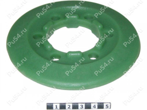 Wheel., Código de product 50-34-003, Poliuretano, PU54/M80/verde, Imagen №1