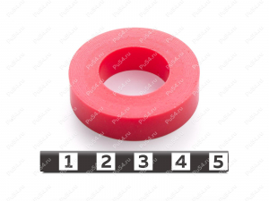 Кольцо прямоугольного D37 x d20 x H9, Código de product 33-01-1963, Poliuretano, PU54/K65/красный, Imagen №1