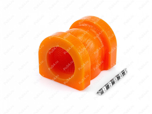 Casquillo estabilizador de suspensión delantera, ID = 29,5mm, Código de product 7-01-100, Poliuretano, PU54/M72/оранжевый, Imagen №1