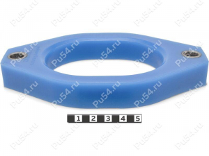 Rear shock absorber strut spacer, 20 mm, Código de product 8-12-0262, Poliuretano, Полипропилен со втулками синий, Imagen №1