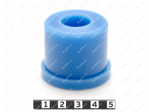 Spring bushing UAZ 469, Código de product 14-10-003, Poliuretano, PU54i/K72/темно-оранжевый, Imagen №2