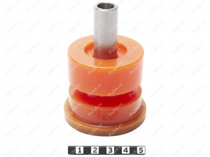 Soporte carrocería 4 fila inferior, Código de product 1-12-735, Poliuretano, PU54/M71/naranja, Imagen №2