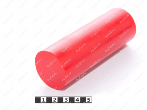 Вставка упругой муфты D40 x H112, Código de product 33-01-1900, Poliuretano, PU54/M92/красный, Imagen №2