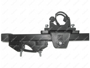 Montaje para hachas y objetos ovalados en el portaequipajes / rieles del techo, Código de product 33-20-010978, Poliuretano, negro, Imagen №6