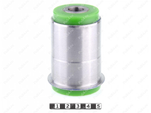 Lower control arm rear silent block, front suspension., Código de product 24-06-1311, Poliuretano, Imagen №1