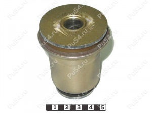 Lower control arm silent block, front suspension, Código de product 1-06-212, Poliuretano, Imagen №1
