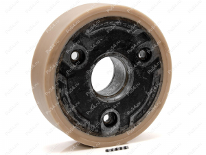 Каток D 280 x d 242  h 75 (восстановление), Código de product 333-01-992, Poliuretano, PU54/K92/бежевый, Imagen №1