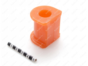 Втулка заднего стабилизатора, ID=18.5mm, Código de product 21-01-998, Poliuretano, PU54/M72/оранжевый, Imagen №2