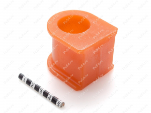 Втулка переднего стабилизатора, ID=27,8mm, Código de product 21-01-999, Poliuretano, PU54/M72/оранжевый, Imagen №2