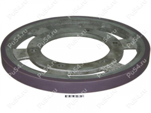 Escalator handrail drive wheel (restoration), Código de product 333-01-791, Poliuretano, PU54/K87/púrpura, Imagen №1