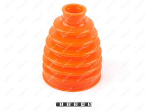 CV-joint dust boot (outer), front suspension, Código de product 1-05-054, Poliuretano, PU54/M71/naranja, Imagen №1