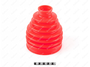 CV-joint dust boot (outer), front suspension, Código de product 2-05-004, Poliuretano, PU54/M71/naranja, Imagen №2