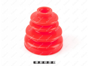 CV-joint inner dust boot, front suspension, Código de product 2-05-005, Poliuretano, PU54/E72/rojo, Imagen №3