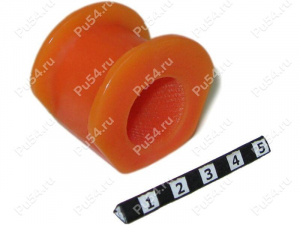 Stabilizer bushing, front suspension, ID =21,5 mm, Código de product 9-01-2929, Poliuretano, Imagen №1