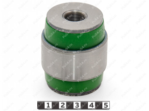 Low control arm silent block, rear suspension (hub), pressed-in, Código de product 21-06-3131, Poliuretano, Imagen №1
