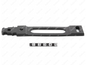 Belt for attaching the license plate to the snowmobile, improved, Código de product 50-00-059, Poliuretano, PU54/M72/черный, Imagen №1