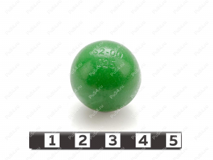 Gas/oil pipeline cleaning ball, Código de product 62-65-025, Poliuretano, PW54/K72/светло-оранжевый, Imagen №1