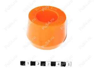 Buje del amortiguador, Código de product 31-03-500, Poliuretano, PU54i/K72/темно-оранжевый, Imagen №1