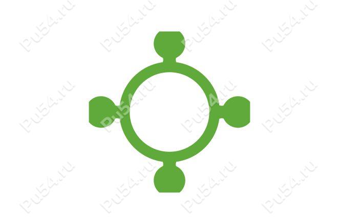 Эластичный элемент муфты, аналог для Centaflex B 72, Código de product 33-99-93701, Poliuretano, PU54/M92/красный, Imagen №1