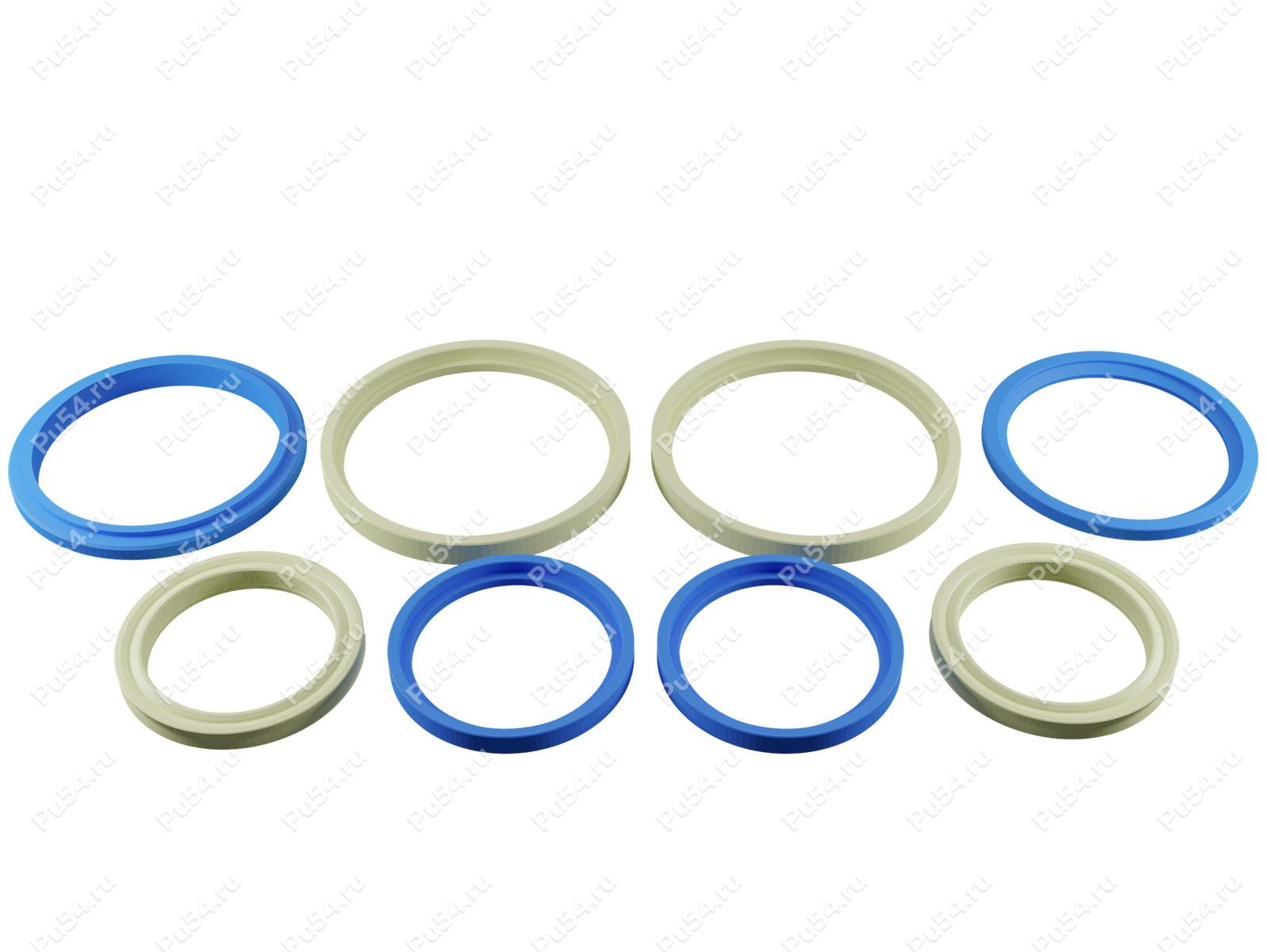 Hydraulic cylinder seals set, Código de product 78-20-002, Poliuretano, Imagen №1
