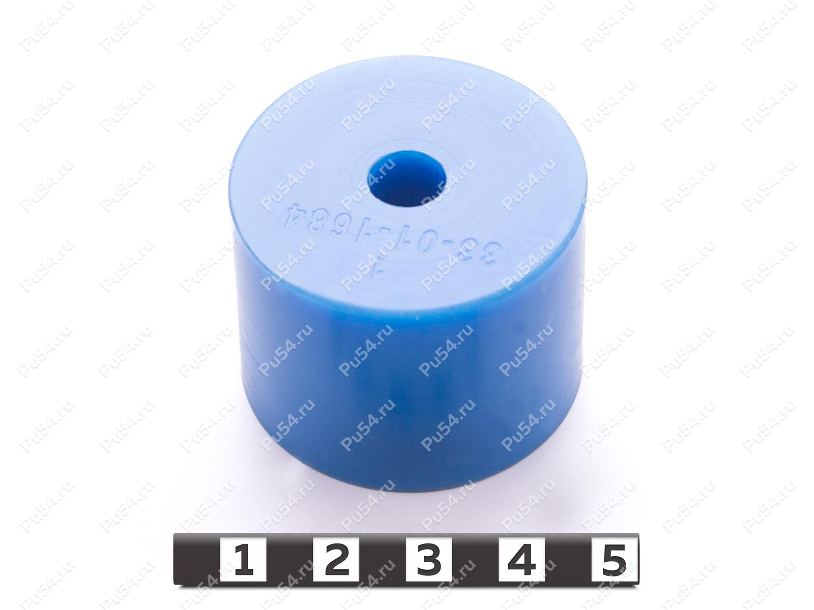 Ролик D40 x d 8.8 x H 30, Código de product 33-01-1684, Poliuretano, PU54/M87/синий, Imagen №1