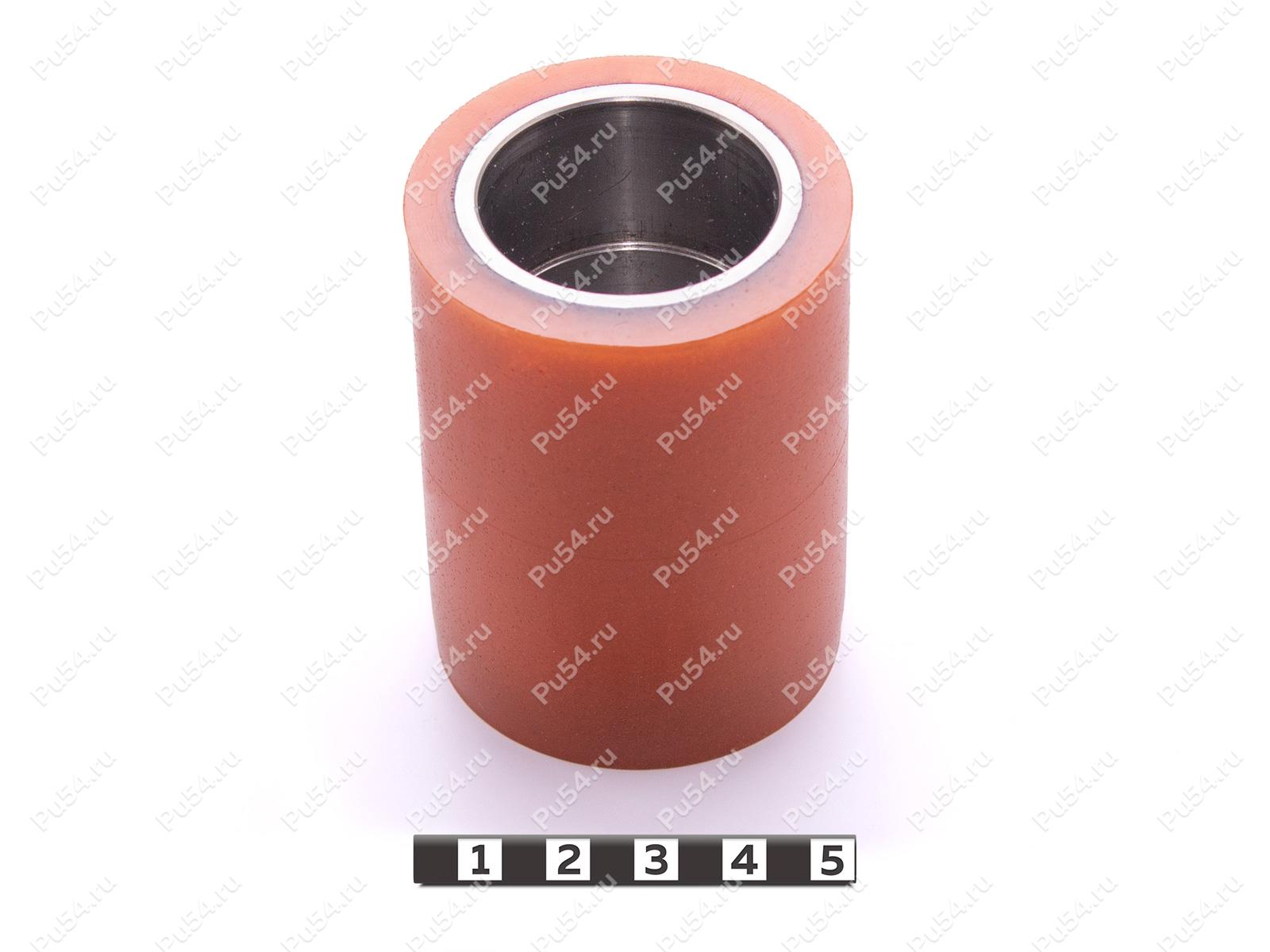 Ролик  D50 x d40 x H67 (восстановление), Código de product 333-01-1158, Poliuretano, PU54/M72/оранжевый, Imagen №1