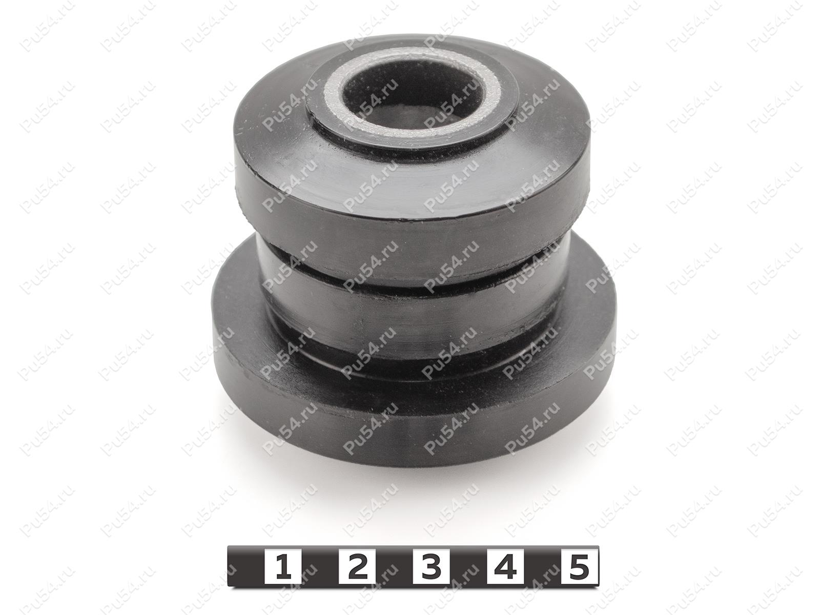 Сайлентблок, Código de product 31-06-077, Poliuretano, PU54/M80/черный, Imagen №1