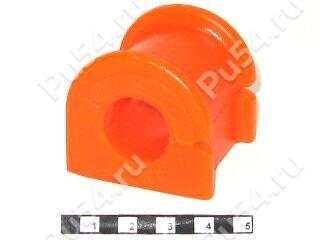 Buje del estabilizador, suspensión delantera, Código de product 1-01-737, Poliuretano, PU54i/K72/темно-оранжевый, Imagen №1