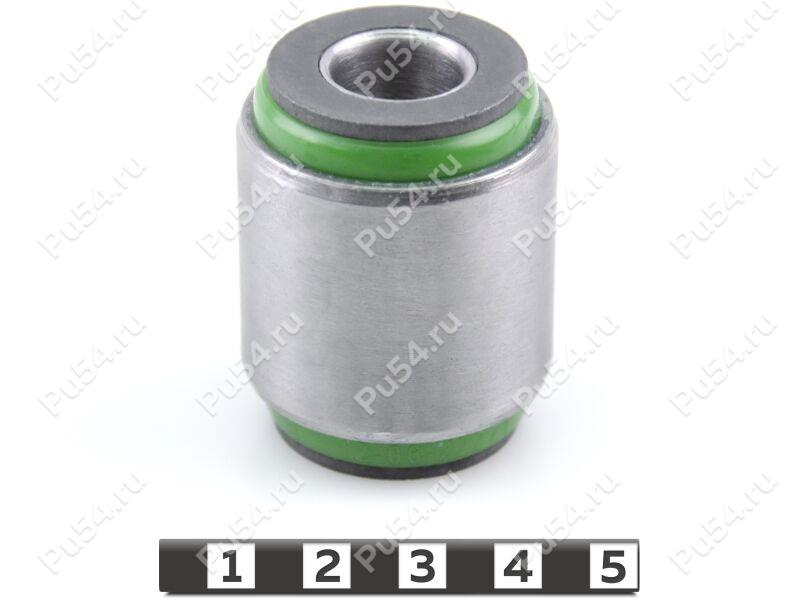 Buje del brazo de arrastre de la suspensión trasera, Código de product 12-06-22771, Poliuretano, PU54/M80/verde, Imagen №1