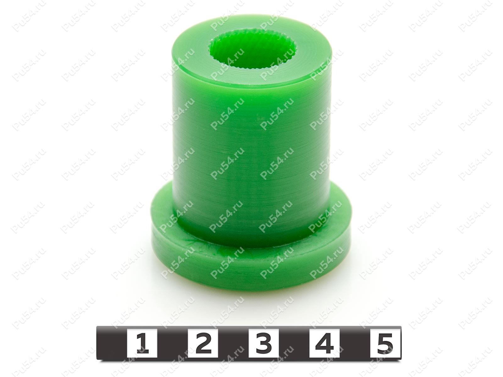 Spring bushing, rear suspension., Código de product 3-10-146, Poliuretano, PU54/M80/зеленый, Imagen №1