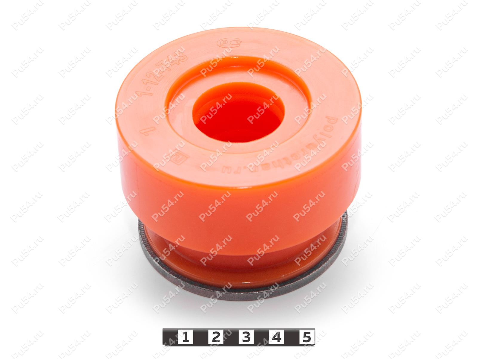 Подушка кузова 2 ряд нижняя, Código de product 1-12-743, Poliuretano, PU54/M72/оранжевый, Imagen №1