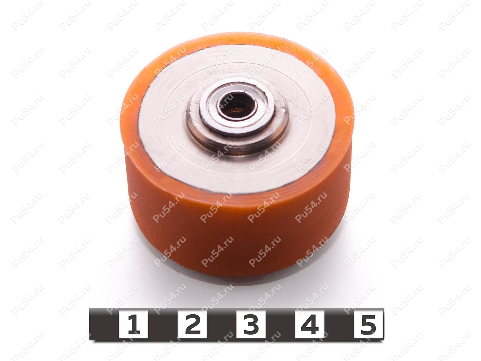 Ролик D42 x d36 x H20 (восстановление), Código de product 333-01-1159, Poliuretano, PU54/M72/оранжевый, Imagen №1