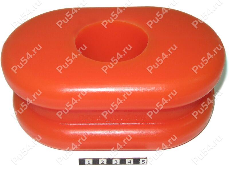 Amortiguador de barra de remolque, Código de product 31-07-005, Poliuretano, PU54i/K72/темно-оранжевый, Imagen №1