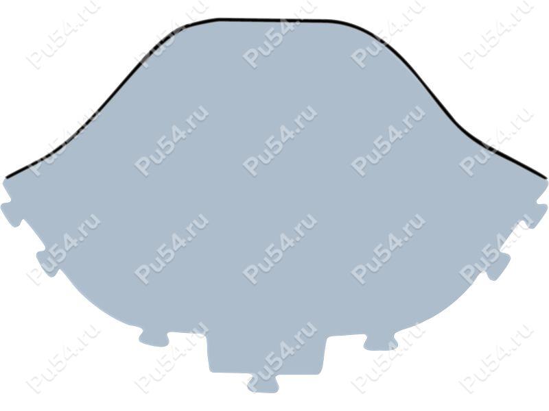 Snowmobile windshield, Rys 119, Código de product 50-44-436Pc, Poliuretano, Imagen №1